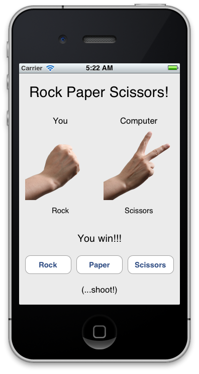 Rock, Paper, Scissors!